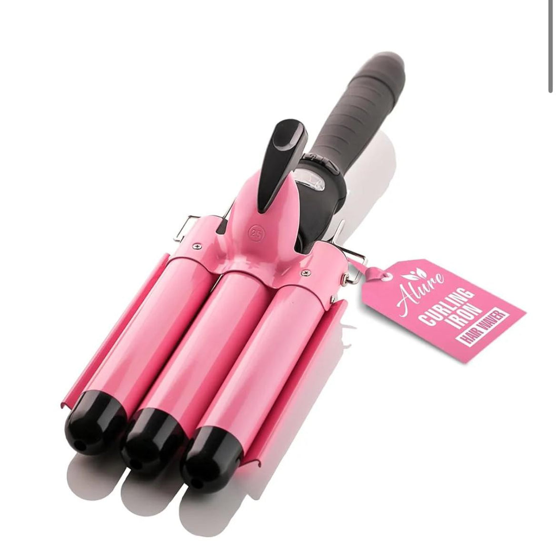 Triple-Barrel Hair Curler